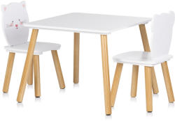 TOYS Комплект маса с два стола mdf мече и кот (diwh02440323)