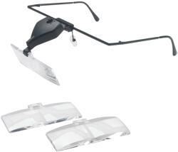 Pebaro Suport lupa cu lentile de protectie pentru ochi, cu iluminare LED, Pebaro (LB820)