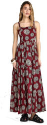 Funky Buddha Rochie Maxi de Vară Henna Maro FBL013-128-13-Henna (FBL013-128-13-Henna)