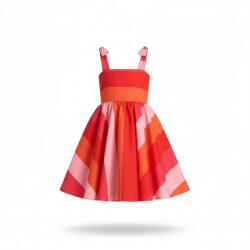 Two In A Castle Rochie pentru Copii Fără mâneci Cu dungi Scarlet T7068 (T7068)