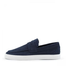 s. Oliver Loafers Bărbătești Din Piele Întoarsă În Culoare Albastră 2177869-5750 (2177869-5750)