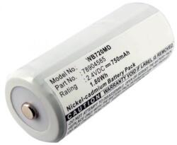 Cameron Sino Welch-Allyn 78904585 2.4V 750mAh utángyártott akku Ni-CD