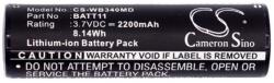 Cameron Sino Li-Ion akku 3.7V/2200mAh, Riester 10691 kompatibilis (CS-WB340MD)