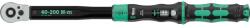 Wera 05075695001 Click-Torque Lock C 3 R/L Nyomatékkulcs Átdugaszoló négylap kulcshoz 1/2" (12.5 mm) 200 - 40 Nm (05075695001)