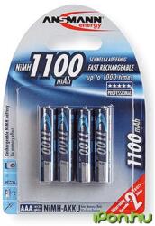 ANSMANN Mikro ceruza akku (AAA) 1100mAh 4db (5035232)