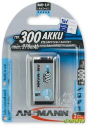 ANSMANN 9V akku (E) 300 mAh 1db (5035453)