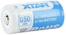 XTAR RCR123 850mAh védett akkumulátor (XTRAB001100)