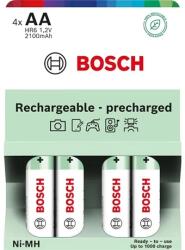 Bosch Rechargeable ceruza akku (AA) 2100mAh 4db