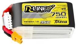  750mAh 14.8V 95C 4S1P JST-XHR