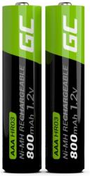 Green Cell Rechargeable HR03 mikro ceruza akku (AAA) 800mAh 2db