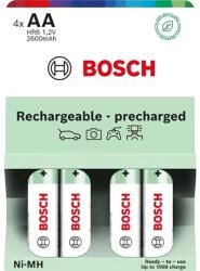 Bosch Rechargeable ceruza akku (AA) 2600mAh 4db
