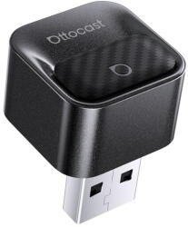 Ottocast Adaptor Ottocast Mini Core Wireless CarPlay si Android Auto Plug and Play 2-in-1, Negru Carbon (CA525-T3) - pcone