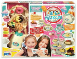 RS Toys Set De Joaca, Stativ Cu Produse De Cofetarie Si Patiserie, Farfurioare De Servit, Cesti Si Ceainic - Rs Toys (rs11395)
