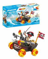 Playmobil Jucarie De Rol Cursa Cu Barca Piratilor - Playmobil Action Heroes (pm71720)