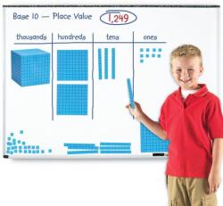Learning Resources Set Matematic Magnetic - Modele In Baza 10 - Learning Resources (ler6366)