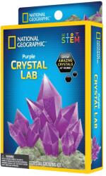 National Geographic Set Educativ Mini Laborator De Crestere Cristale Violet - National Geographic (ng29615)