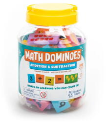 Educational Insights Domino Matematic - Adunari Si Scaderi - Educational Insights (ei-2939)