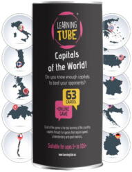 K-Toyz Joc Learning Tube® - Capitalele Lumii - K-toyz (lt-009)