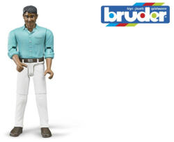 BRUDER Figurina Barbat Cu Pantaloni Albi - Bruder (br60003) Figurina