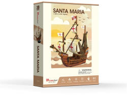 CubicFun Puzzle 3d Nava Santa Maria 93 Piese - Cubicfun (cut4031h)