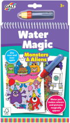 Galt Water Magic: Carte De Colorat Monstruleti Si Extraterestrii - Galt (1005686) Carte de colorat