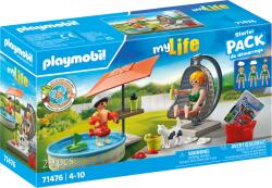 Playmobil Disctractie La Piscina In Curte - Playmobil Living House (pm71476)