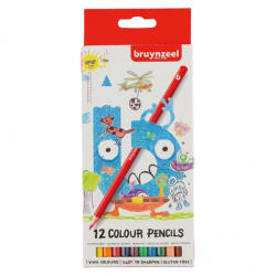 Royal Talens Set 12 Creioane Colorate - Bruynzeel (vdm2002509)
