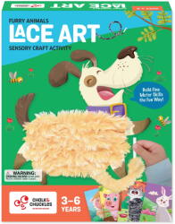 Chalk and Chuckles Arta Cu Sireturi Pufoase - Animalute Haioase - Chalk And Chuckles (ccppl120)