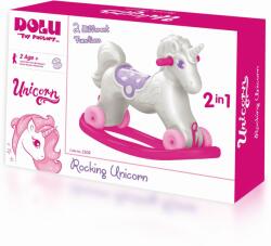 Dolu Jucarie 2 In1 - Unicorn Balansoar - Dolu (d2509) Balansoar calut