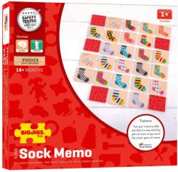 Bigjigs Toys Joc De Memorie - Ciorapeii Mei - Bigjigs (bj905)