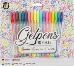 Grafix Set 18 Pixuri Cu Gel - Grafix (150025)
