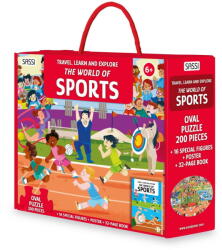 Sassi Cunoaste Si Exploreaza - Puzzle Ora De Sport (200 Piese) - Sassi (978-88-303-5501-9)