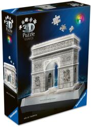 Ravensburger Puzzle 3d Iconic Arcul De Triumf Cu Led 216 Piese Model De Colectie In Miniatura - Ravensburger (rvs3d08029)
