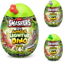 Smashers - Mini Ou Surpriza Cu Peste 6 Accesorii, Dino Jurassic Light-up - Smashers (74107) Figurina