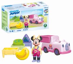 Playmobil Camionul De Sortat Fructe Al Lui Minnie - Playmobil Junior (pm71770)