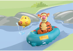 Playmobil Plimbare Cu Barca Gonflabila A Lui Tigger - Playmobil 1.2. 3 Aqua & Disney (pm71414)