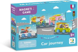 DoDo Set Magnetic - Calatorie Cu Masina - Dodo (do200253) Jucarii de constructii magnetice