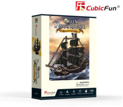 CubicFun Puzzle 3d Nava Queen Anne 100 Piese - Cubicfun (cut4035h)