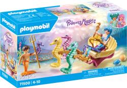 Playmobil Trasura Cu Cai De Mare - Playmobil Mermaids (pm71500)