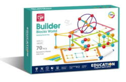 Bufnitel Set De Constructie Steam - Forme 3d (70 Piese) - Bufnitel (188-637)