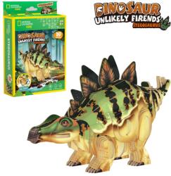National Geographic DINOZAURI PUZZLE 3D STEGOZAUR 51 PIESE - CUBIC FUN (CUDS1171h)