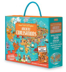 Sassi Cunoaste Si Exploreaza - Puzzle Civilizatii Antice (200 Piese) - Sassi (978-88-303-0913-5)