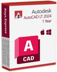 Autodesk Autocad 2024 (1 Device, 1 Year) - Pc - Official Website - Multilanguage - Worldwide