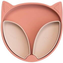 Tidy Tot Farfurie Diversificare Din Silicon - Vulpita - Tidy Tot (tspfx) Set pentru masa bebelusi