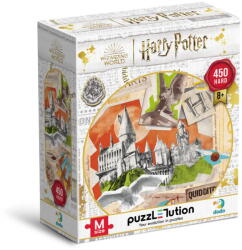 dodo Puzzle Harry Potter - Scoala Hogwarts (450 Piese) - Dodo (do200503) Puzzle
