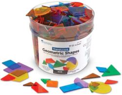 Learning Resources Forme Geometrice Transparente (408 Piese) - Learning Resources (ler1766)
