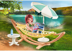 Playmobil Femeie In Hamac - Playmobil Family Fun - Camping - (pm71428)