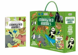 Sassi Cunoaste Si Exploreaza - Puzzle Animale Pe Cale De Disparitie (205 Piese) - Sassi (978-88-303-0594-6)