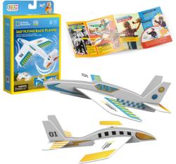 CubicFun - PUZZLE 3D AVIOANE CARE SE INTORC LA 360 GRADE 20 PIESE - CUBIC FUN (CUDS1121h)