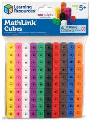 Learning Resources Set 100 Piese Mathlink - Learning Resources (ler4285)